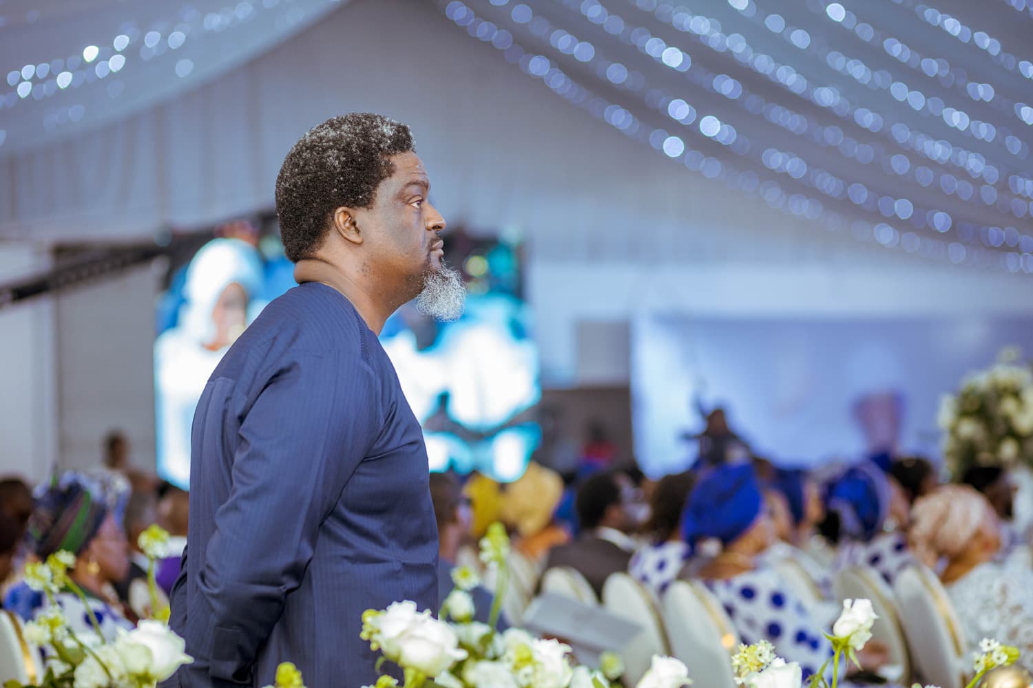 The Anchor Dele Balogun smiling