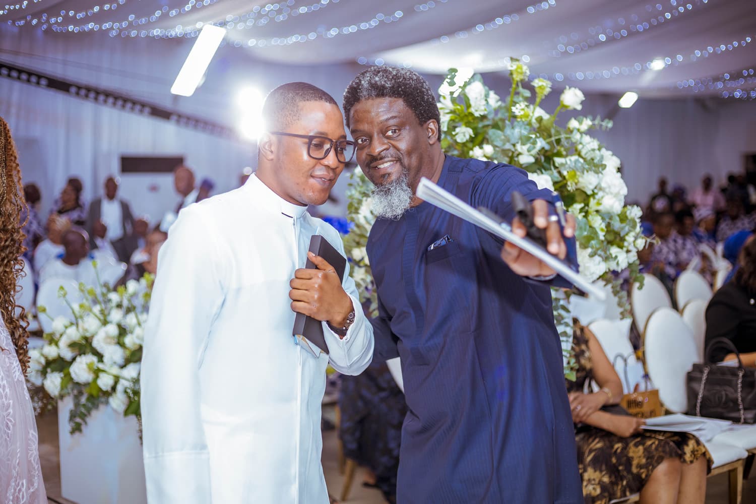 The Anchor Dele Balogun smiling