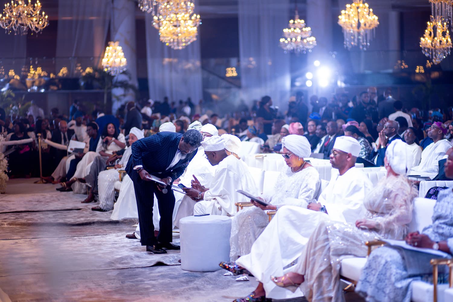 The Anchor Dele Balogun smiling
